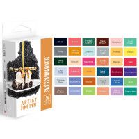 Набір Лайнерів SketchMarker ARTIST Fine Pen Basic 2, 36 кол AFP-36BAS2