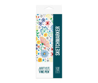 Набор Лайнеров SketchMarker ARTIST Fine Pen Basic 1, 12 цв AFP-12BAS1