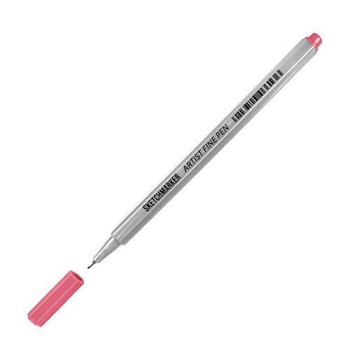 Лайнер SketchMarker ARTIST Fine Pen 0,4 мм, ярко-красный, AFP-LIP
