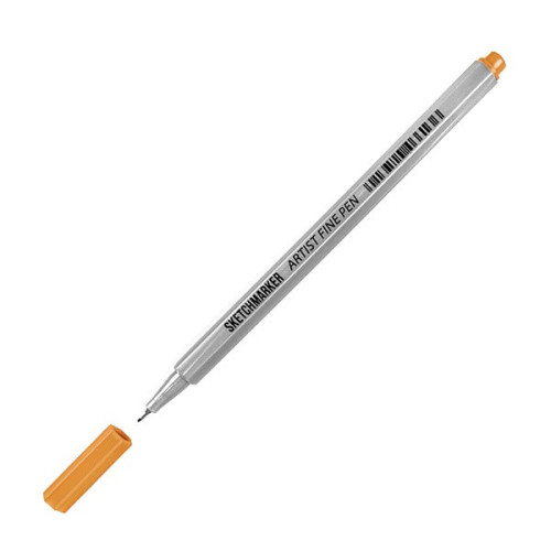 Лайнер SketchMarker ARTIST Fine Pen 0,4 мм, флуоресцентный оранжевый, AFP-FLOR