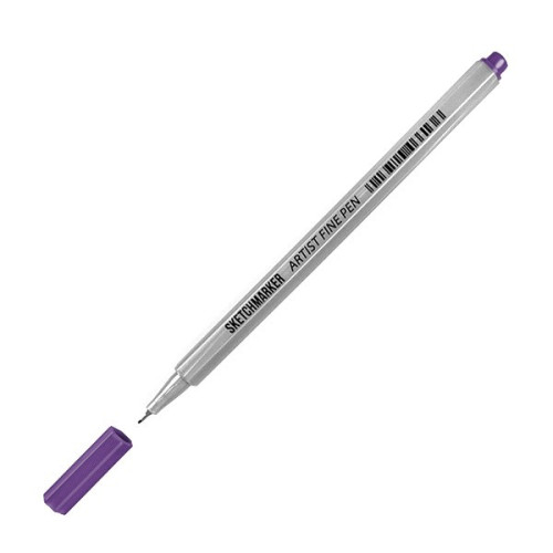 Лайнер SketchMarker ARTIST Fine Pen 0,4мм, сливовий, AFP-PLUM
