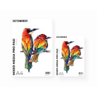 Альбом для маркерів A5 Sketchmarker Mixed Media Pro Pad 30 аркушів, 160 г