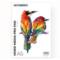 Альбом для маркерів A5 Sketchmarker Mixed Media Pro Pad 30 аркушів, 160 г
