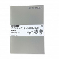 Скетчбук SketchMarker В5 16 аркушів, 180 г, перламутровий, MGLSM/PERL
