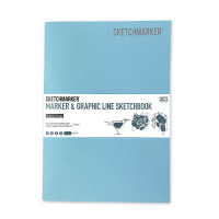 Скетчбук SketchMarker В5 16 аркушів, 180 г, Смеральда, MGLSM/SMER