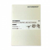 Скетчбук SketchMarker В5 16 аркушів, 180 г, сонячне світло, MGLSM/PSUN