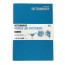 Скетчбук SketchMarker В5 16 л 160 г, мягкий переплет, Голубой, MLSM / TURC