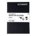 Скетчбук SketchMarker В5 44 л 160 г, твердый переплет, Черный, MLHM / BLACK