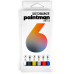 Набір маркерів SketchMarker Paintman №2, 6 кольорів (1 мм), SMPMSET2