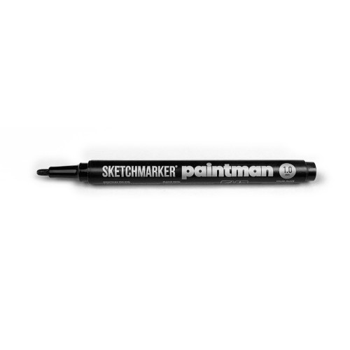 Маркер перманентный SketchMarker Paintman 1,0 мм, черный, SMPM1BLK
