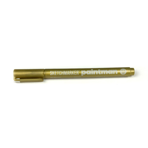 Маркер перманентний SketchMarker Paintman 1,0 мм, золотий, SMPM1GOLD