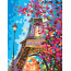 Картина по номерам, набор стандарт Весна в Париже ROSA START - товара нет в наличии
