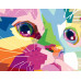 Картина за номерами, набір Cute Cat, 35х45 см, ROSA START