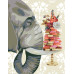 Картина по номерам, набор Слон з печеньем, 35х45 см, ROSA START