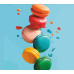 Картина по номерам, набор стандарт Macarons, 35х45 см, ROSA START