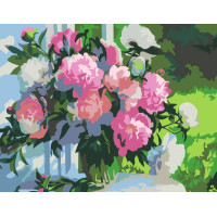 Картина за номерами, набір стандарт Крихкий букет, 35х45 см, ROSA START