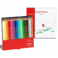 Набір акварельних олівців Caran d'Ache Prismalo 100 років Картонний бокс 25 кольорів CA0999.325