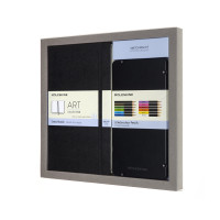 Набір акварельних олівців BUNDARTCOLA 12 шт. подарунковий набір Moleskine Art Записна книжка середня чорна