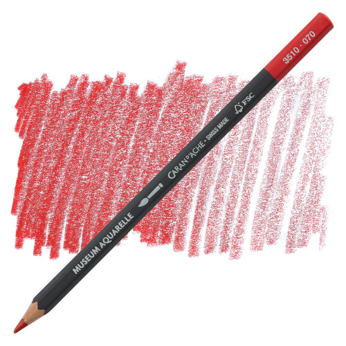 Акварельный карандаш Caran DAche Museum Aquarelle Scarlet - FSC (3510.07)