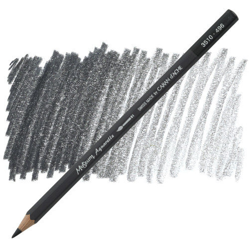 Акварельный карандаш Caran DAche Museum Aquarelle Ivory Black - FSC (3510.496)