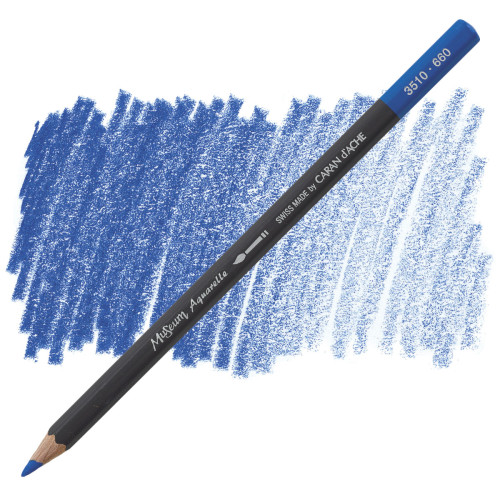 Акварельный карандаш Caran DAche Museum Aquarelle Middl.Cobalt Blue - FSC (3510.66)