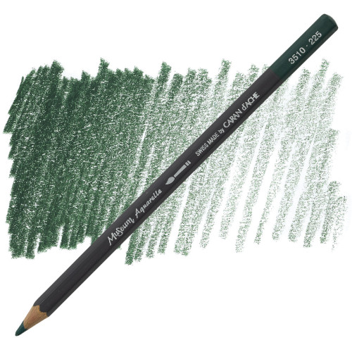 Акварельный карандаш Caran DAche Museum Aquarelle Moss Green - FSC (3510.225)
