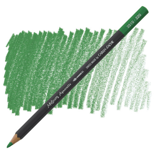 Акварельный карандаш Caran DAche Museum Aquarelle Grass Green - FSC (3510.22)
