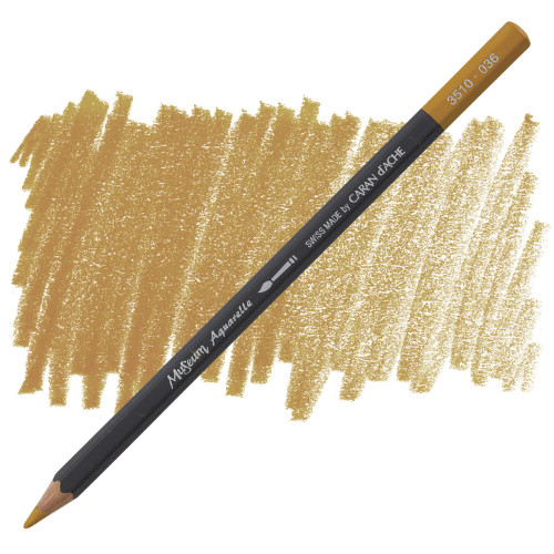 Акварельний олівець Caran DAche Museum Aquarelle Raw Sienna - FSC (3510.036)