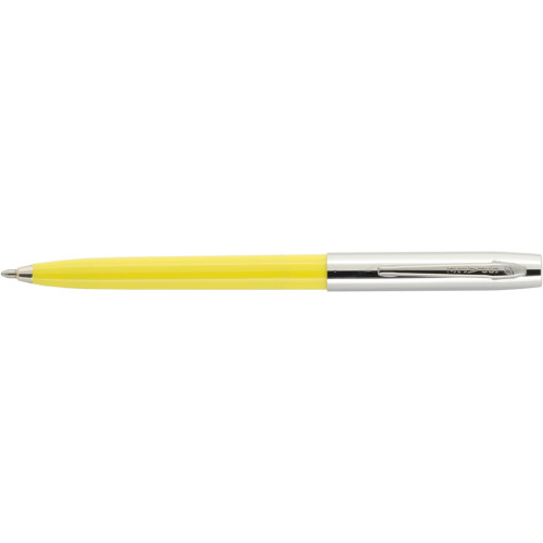 Авторучка Fisher Space Pen Cap-O-Matic Желтая + Хром S251-Y