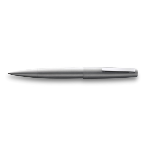 Ручка-ролер Lamy 2000 Нержавіюча сталь Стрижень M63 1,0 мм Чорний [302] (4029636)