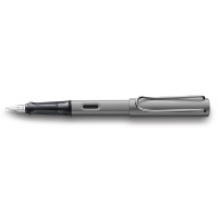 Чернильная перьевая ручка Lamy AL-Star Серая F Чернила T10 Синие [026] (4000300)