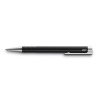 Кулькова авторучка Lamy Logo M+ Чорна Стрижень M16 1,0 мм Синій [204] (4030223)
