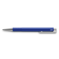 Кулькова авторучка Lamy Logo M+ Матова Синя Стрижень M16 1,0 мм Чорний [204] (4034868)