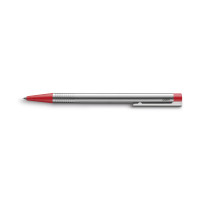 Шариковая авторучка Lamy Logo Хром Красная кнопка Стержень M16 1,0 мм Синий [205] (4000844)