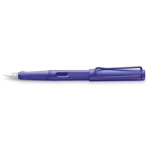 Чорнильна піряна Ручка Lamy Safari Фіолетова EF Чорнила T10 Сині [021] (4034833)