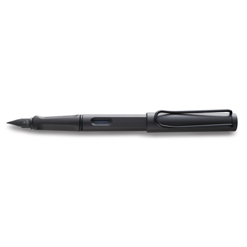 Чернильная перьевая ручка Lamy Safari Матовая Черная M Чернила T10 Синие [017] (4000196)