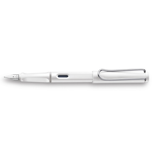 Чернильная перьевая ручка Lamy Safari Белая F Чернила T10 Синие [019] (4000226)