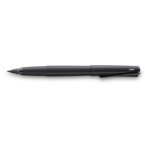 Чернильная перьевая ручка Lamy Studio All Black F Чернила T10 Синие [066] (4033750)