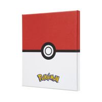 Подарунковий набір Moleskine Pokemon Записник середній Лінійка Покебол + Ручка-ролер Plus 0,7 мм Біла (LEPOQP060CLT)