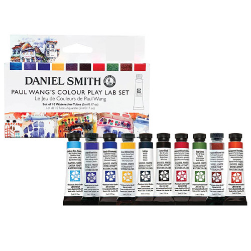 Набір акварельних фарб у тубах Daniel Smith Paul Wang Colour Play Lab 10x5 мл