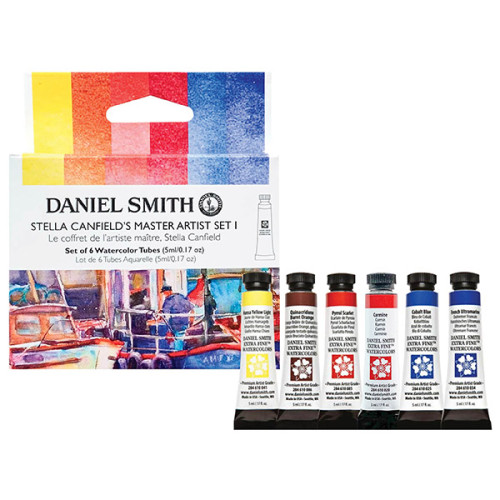 Набор акварельных красок в тубах Daniel Smith Stella Canfield Set 1 6x5 мл