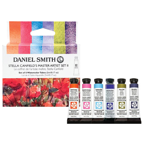 Набор акварельных красок в тубах Daniel Smith Stella Canfield Set 2 6x5 мл