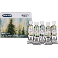 Набір фарб акварельних Schmincke Horadam Aquarell Forest з ефектом супергрануляції 5х5 мл