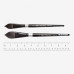 Кисть Silver Brush Black Velvet 3009S белка+синтетика № 1 (25 мм) овальная