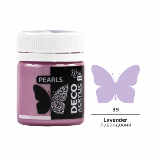 Акрил для декору, 79 Лавандовий, перламутр, 20 мл, ROSA TALENT (22039)