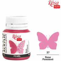 Акрил для декора Rosa Talent, 77 Розовый, перламутр, 20 мл