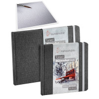 Скетчбук для акварели Hahnemuhle Toned Watercolour Book 200 г/м², 14 х 14 см, 60 страниц, бежевый