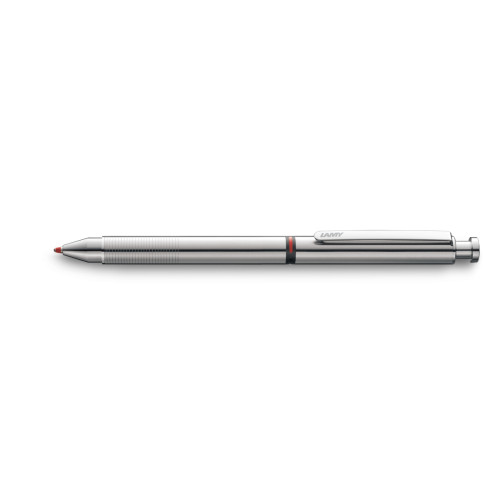 Ручка 3в1 Lamy St Хром (Чорний, Червоний стрижень M21 1,0 мм + Механічний олівець 0,5 мм) [745] (4034763)