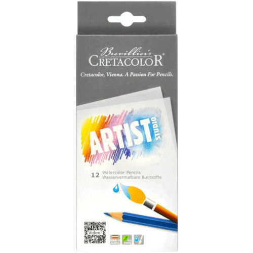 Набір акварельних олівців Artist Studio Line, 12шт., кар. коробка, Cretacolor (28312)