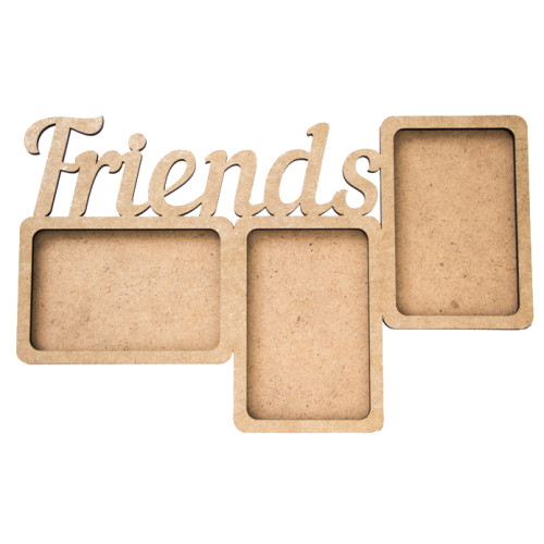 Заготовка рамка „Friends , МДФ, 38х23,5х0,6 см, ROSA TALENT (2807021)